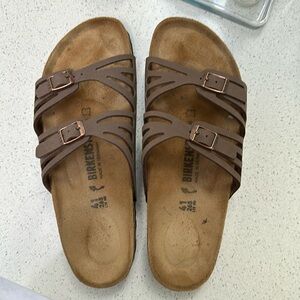 Birkenstock Women's Granada Footbed Sandal - mocha 41